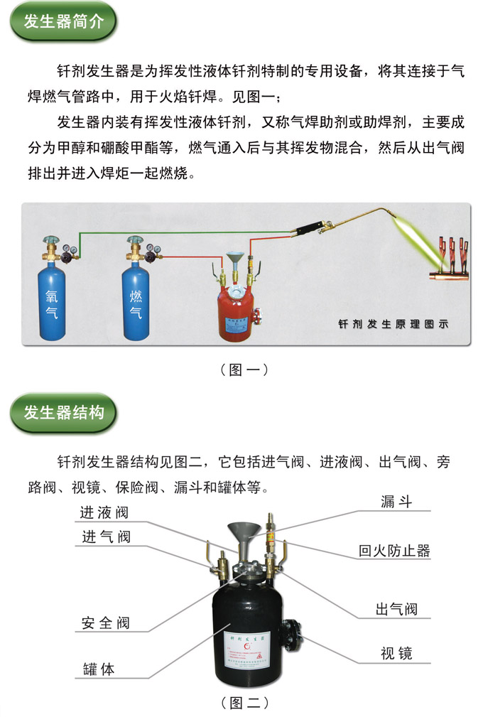 液體助焊劑釬劑發(fā)生器，銀焊條，銀焊環(huán)